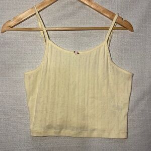Elegant Cream Women's Camisole Top